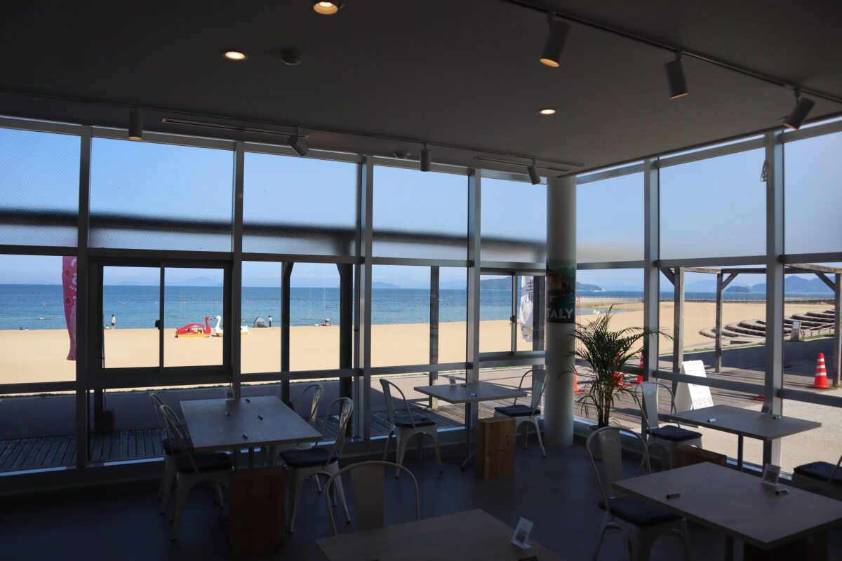 画像:青い海と空。絶景リゾートで味わう至福のイタリアン 岩国市「TRATTORIA BREZZA MARINA」