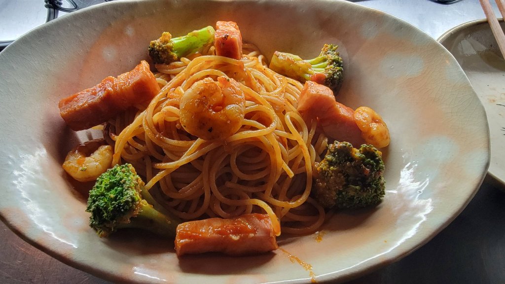 気まぐれパスタ