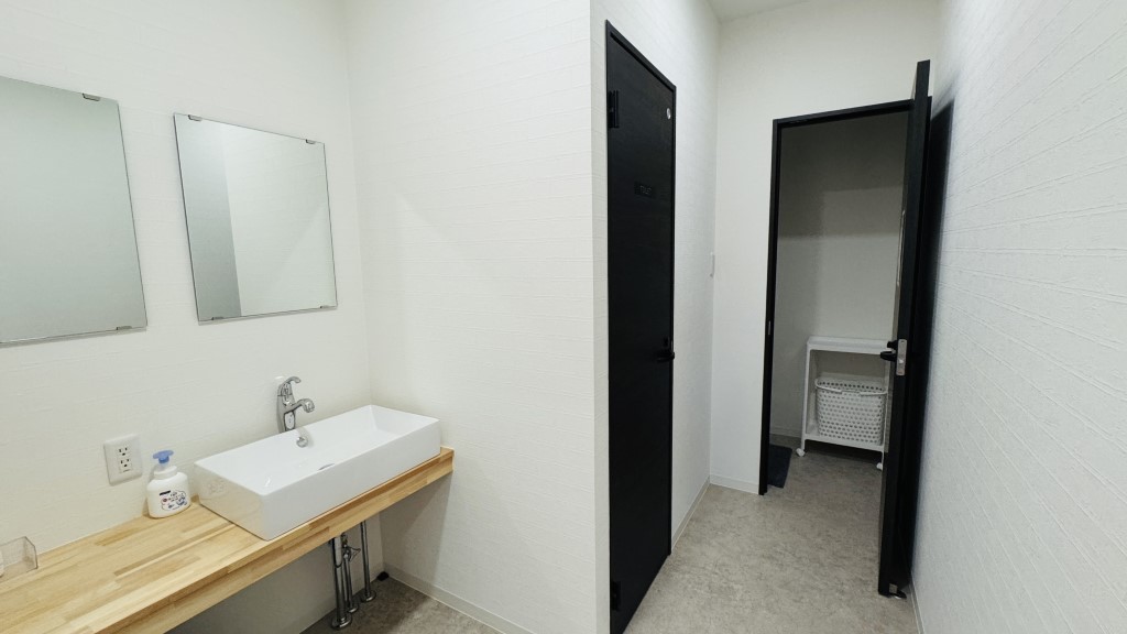 ゲストハウス「バイクヤノニカイ」水回り