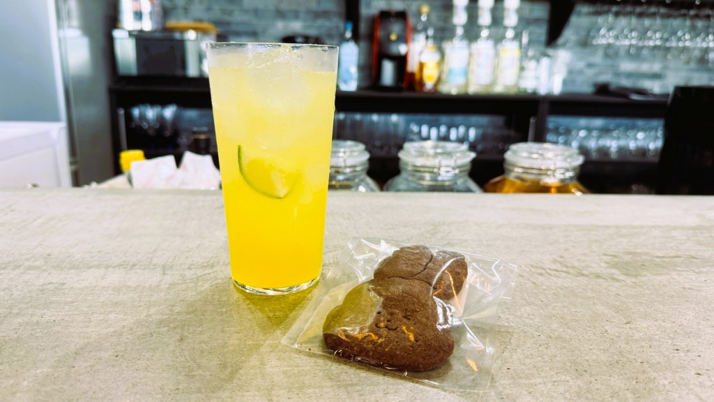 萩夏みかんジュース&クッキー