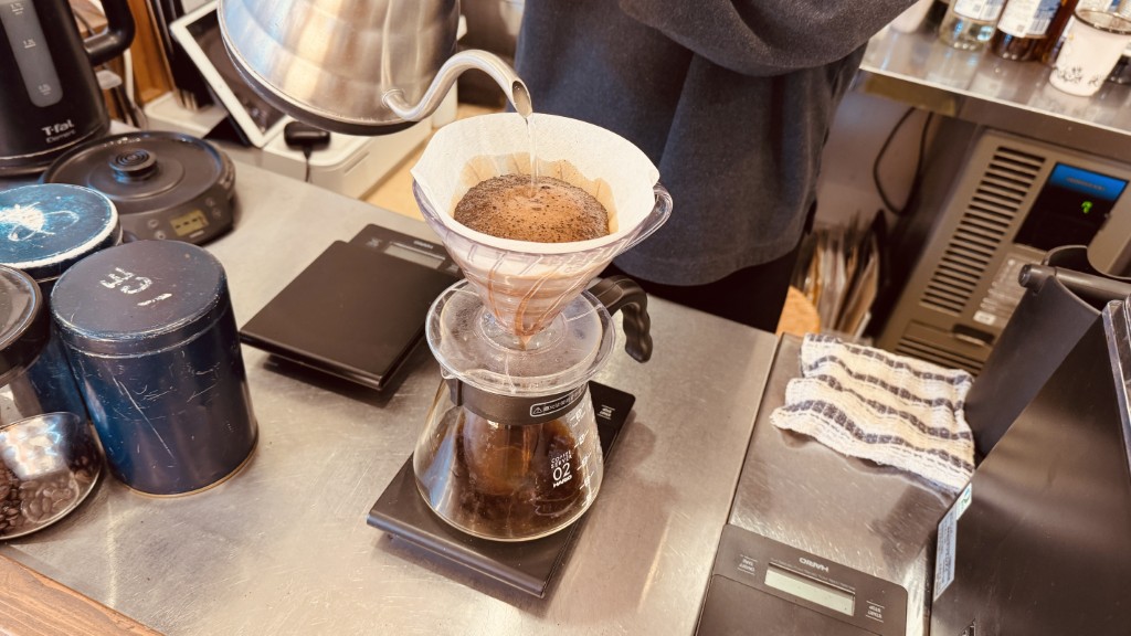 「SNOW DRIP COFFEE」自家焙煎ブレンドホットコーヒー