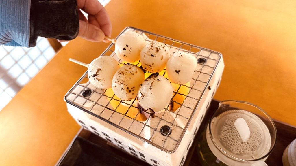 画像：明治時代の古民家で、自分で焼くお団子に癒されるひととき　萩市「甘味処あんず」