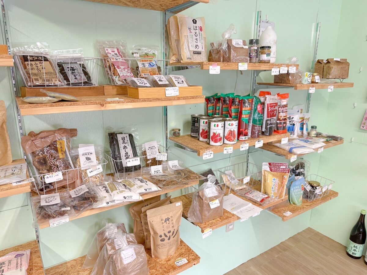 画像：子どもと一緒に、ゆっくり選べるオーガニックショップ　宇部市「irotoridori」