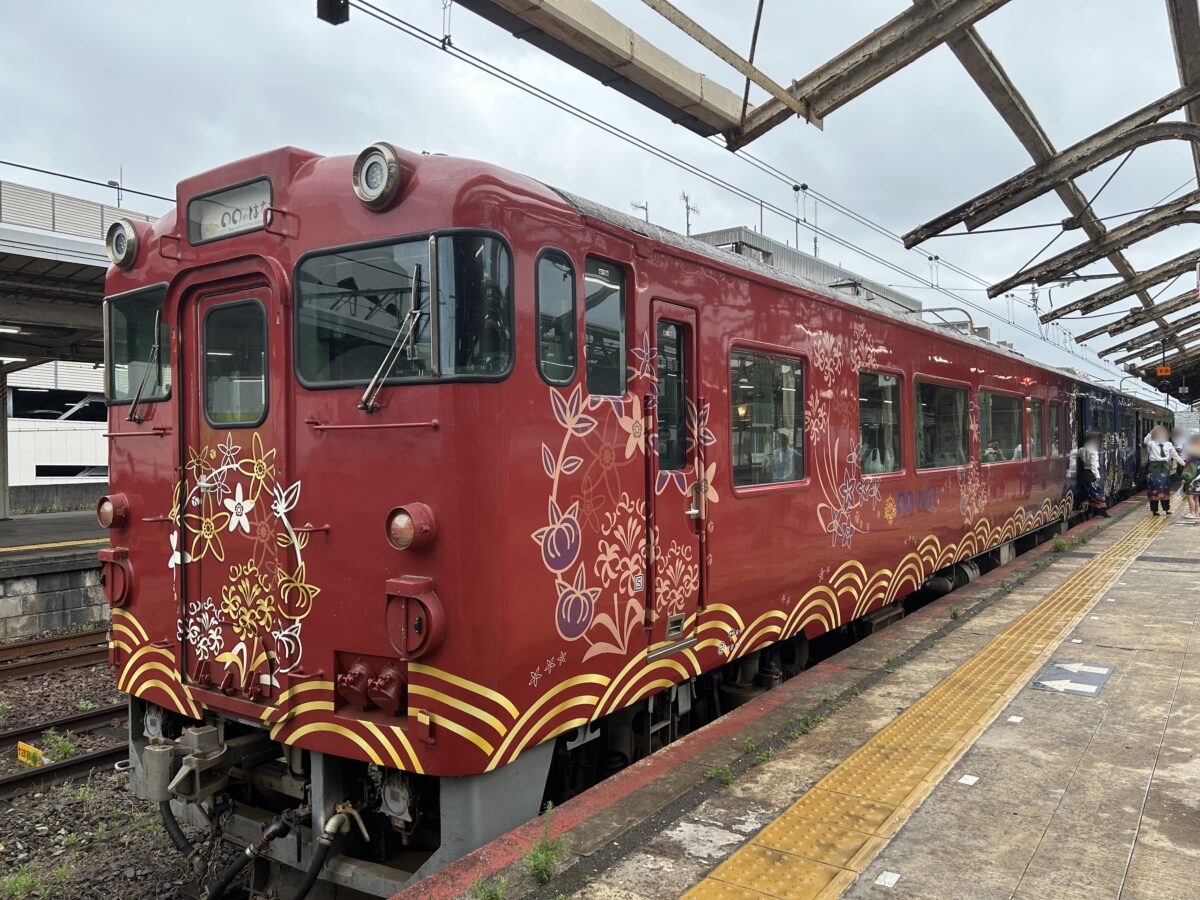 画像:日本海の絶景とおもてなしを楽しむ観光列車「○○のはなし」乗車レポ