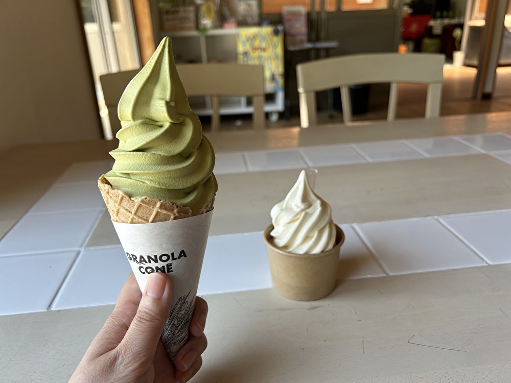 画像：力強い味わいの小野茶を楽しむ　人気のソフトクリームも　宇部市「山口茶業」